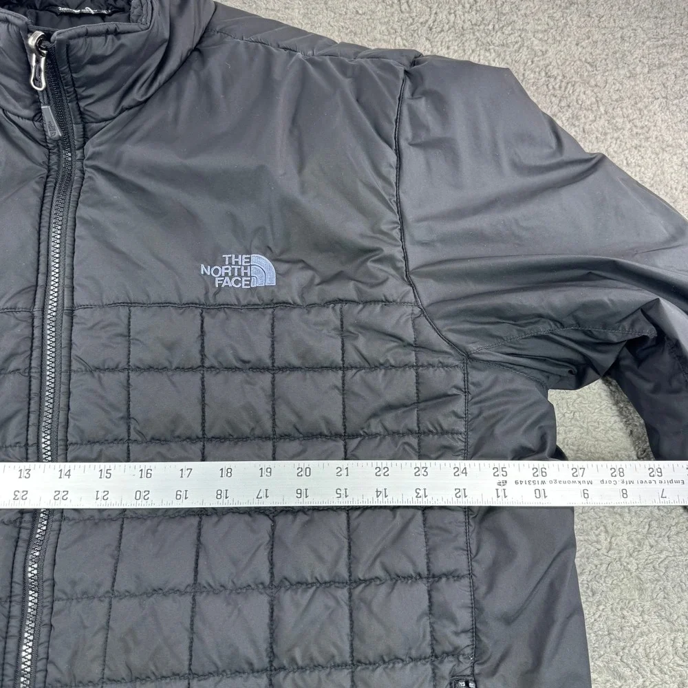 The North Face‎ Mens Jester Jacket Black Hybrid Quilted Insulated XXL F15 *FLAW